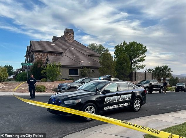 Police said they were called to reports of shots fired at the home, and upon entry they found the two deceased adults, confirming they died from gunshot wounds.