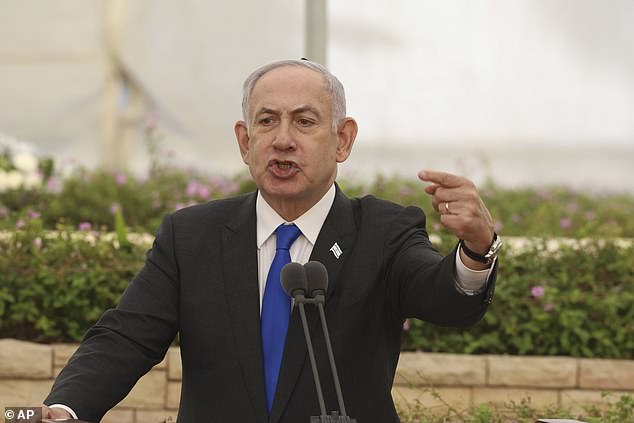 Israeli Prime Minister Netanyahu recorded a short video on Tuesday describing how he told Biden's foreign minister that Israel would get the job done faster if it had the right tools.