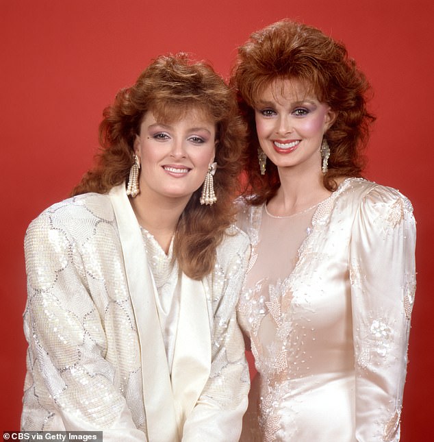 'My sadness comes and goes.  I see it as a gift in terms of the healing part,” the award-winning artist added.  Wynonna and Naomi in 1986
