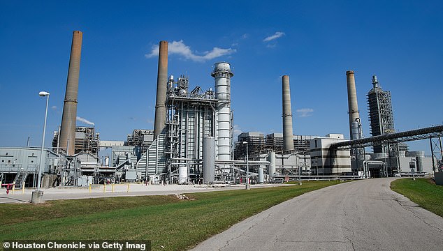 Some experts question the value of carbon capture facilities, such as this one at a power plant in Richmond, Texas