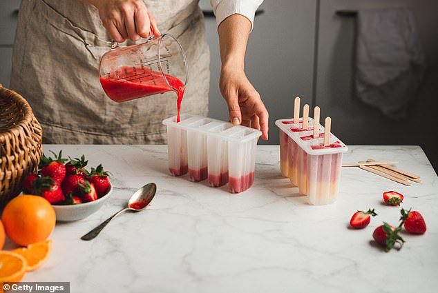 By making your own popsicles with real fruit and minimal added sugar, you can satisfy your sweet tooth and cut back on the sugar.