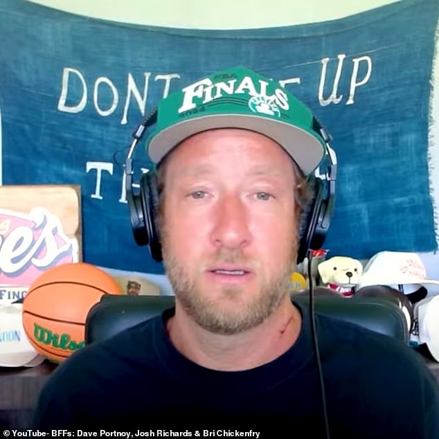 And Barstool Sports founder Dave Portnoy weighed in on the controversial pairing