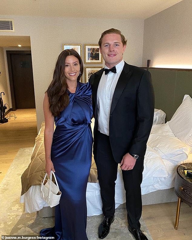 The Englishman's new career move comes just over a year after he split from his wife Joanna King (pictured together) after seven years of marriage.