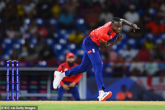 Jofra Archer was among the wickets for England as they restricted West Indies to 180-4