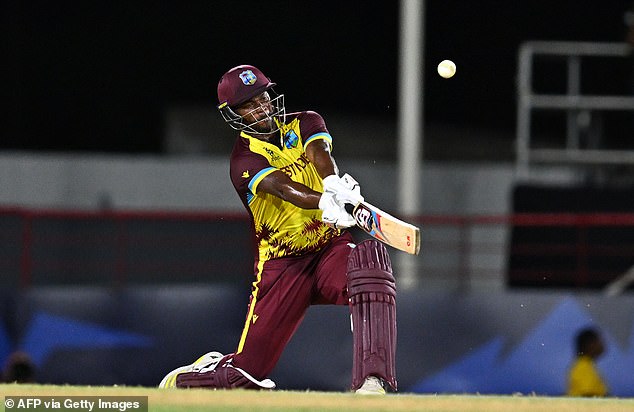 Johnson Charles was the top scorer for the hosts, but his 38 was at a steady pace
