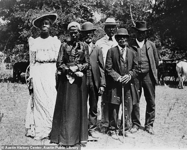 An Emancipation Day celebration held on June 19, 1900 in Austin, Texas.  Texas remained under Confederate rule even after the Emancipation Proclamation went into effect in 1863