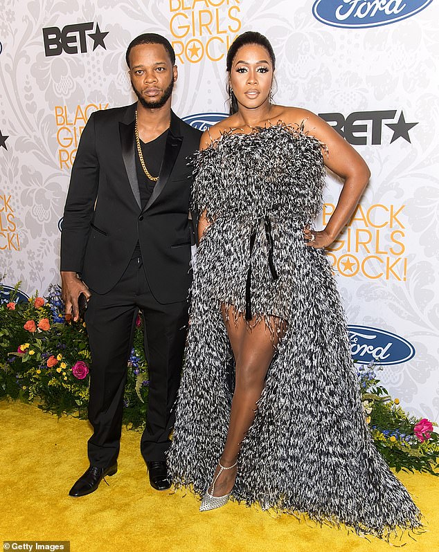 Ma, 44, herself spent time in prison on assault and weapons charges.  She is currently married to the tipped Papoose (pictured left) with whom she also has a child