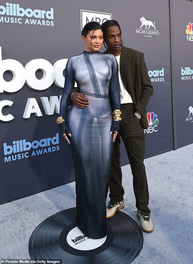 Scott has two children with his ex-girlfriend Kylie Jenner (Photo: Scott and Kylie at the 2022 Billboard Music Awards in Las Vegas)