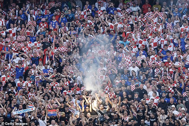 It follows accusations of insulting anti-Serb chants in the match between Croatia and Albania