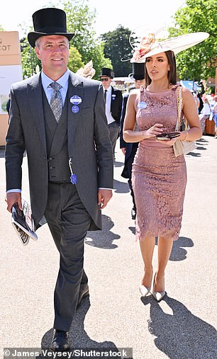 Michael Owen joined daughter Gemma at the event