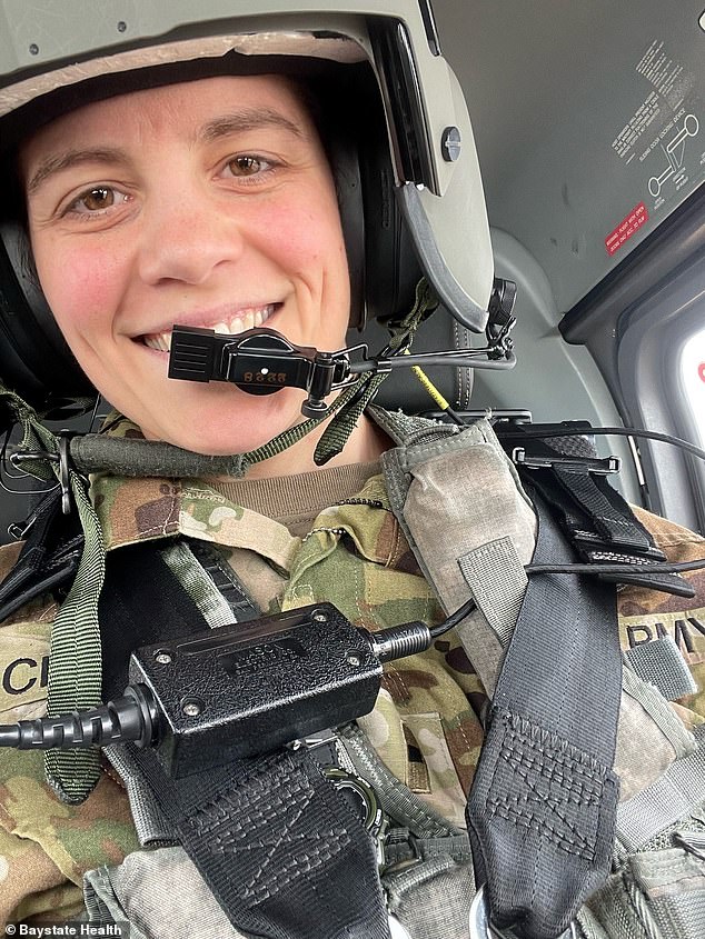 She returned to flight school and is now a pilot at Barnes Air National Guard Base