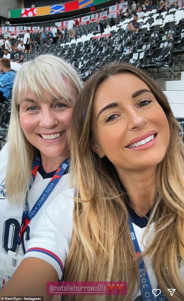 The players' glamorous wives and girlfriends shared updates on their respective Instagram accounts as they documented their journey and wished their partners the best of luck