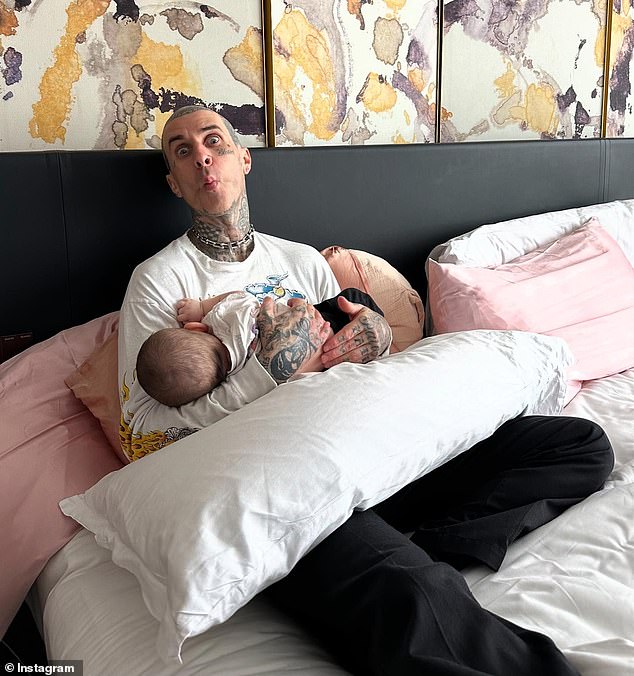 The episode was filmed last fall and features the Lemme founder, 45, getting ready to give birth to Rocky Thirteen Barker, her son with Blink-182 drummer Travis Barker, 48.