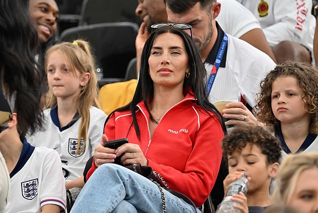 Annie Kilner was also present at the European Championships on Thursday and was able to watch the match from the stands