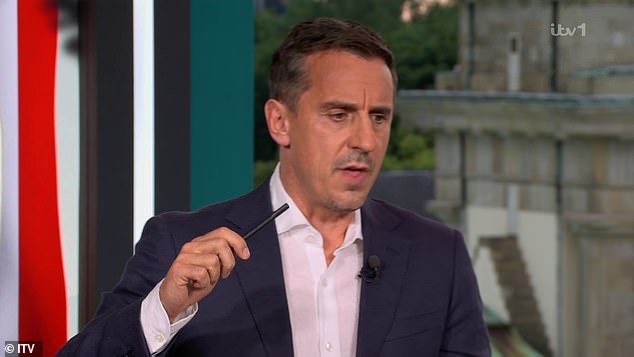 Gary Neville believes England's attacking talent has become a 'problem' for Southgate