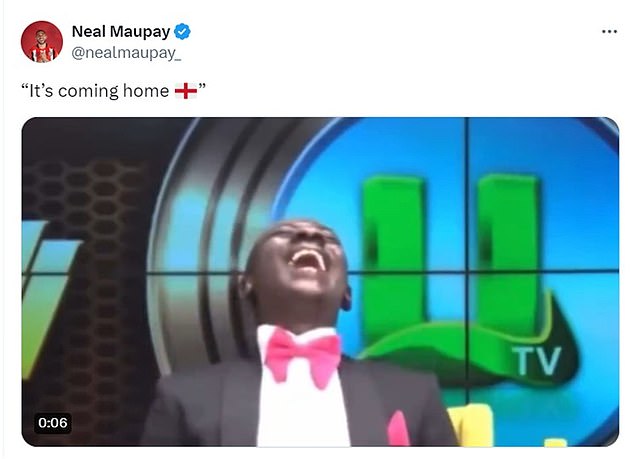 1718921781 319 Neal Maupay brutally mocks England on social media after Gareth