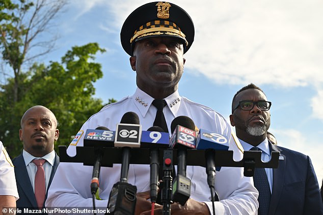 Chicago Police Chief Larry Snelling told reporters that Rivera was walking out of his home when shots rang out