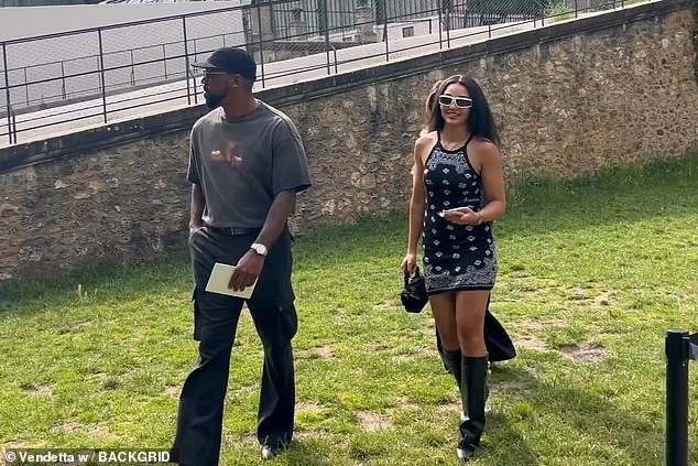 The sighting comes after he broke up with Larsa Pippen, sparking speculation among fans