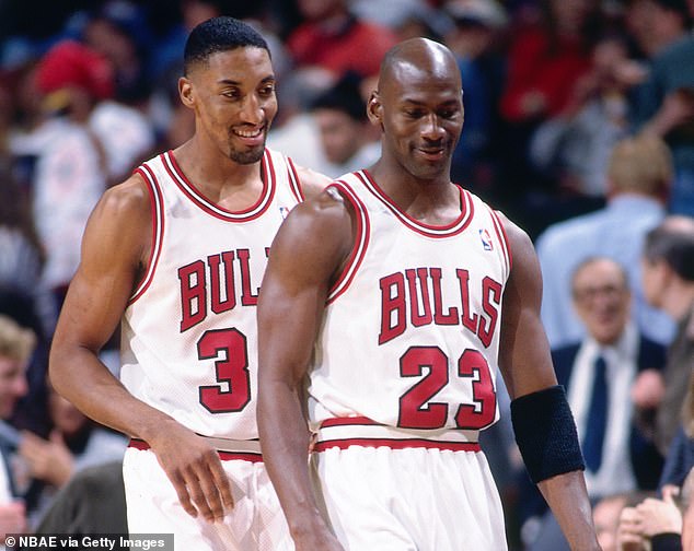Larsa's ex-husband, Scottie Pippen, and Marcus' father, Michael Jordan, play for the Bulls