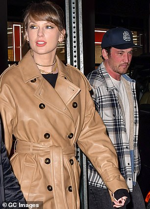 Taylor Swift and Miles Teller arrive at Zero Bond in December
