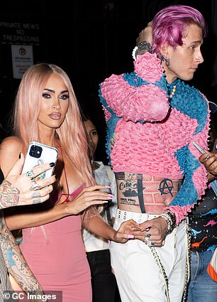 Megan Fox and Machine Gun Kelly left for the club in June 2022