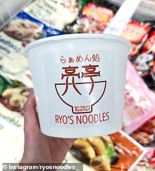 Ryo's frozen noodle sets are available for purchase