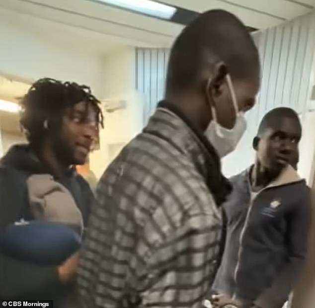 The remaining passengers were said to have been informed of the alleged reason for the removal before the eight men were asked to reboard the plane and retake their seats.