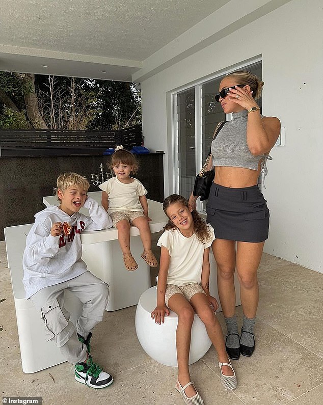 Tammy shares two children - son Wolf, nine, and daughters Saskia, seven - with influencer Reece Hawkins, and had daughter Posey, one, with her ex-fiancé Matt Poole