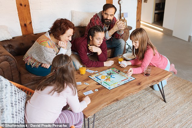 He said 'embracing boredom' is important and can bring families together to enjoy the more simple things like board games