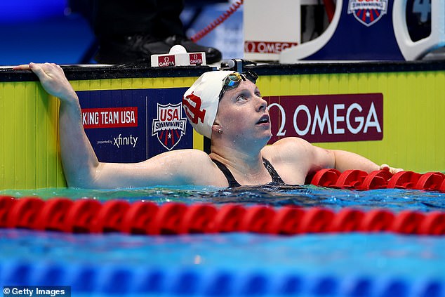 Earlier this week, the two-time gold medalist qualified for the 100-meter breaststroke