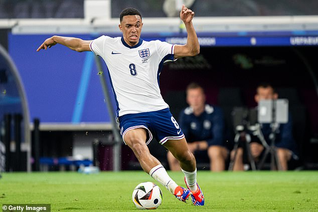 Liverpool star Alexander-Arnold was criticized by the foreign press after struggling in midfield