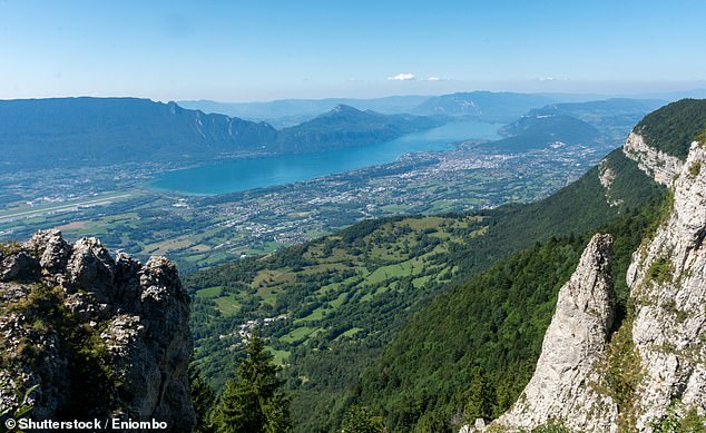 Britons are going swimming outdoors en masse and will soon opt for cold showers to stay fit and improve their health.  Proponents swear by the natural high and health benefits they get from taking the plunge.  In the photo Lake Bourget in the French Alps
