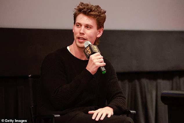 Discussing his role in the film as young biker Benny, Austin admitted that there was one scene besides Tom that showed his 