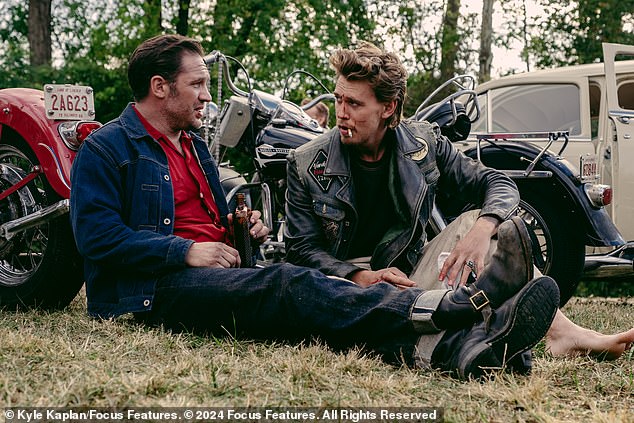 In the film, Austin plays the young biker Benny, while Tom plays the leader of The Vandals Johnny