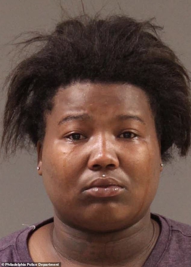 Mugshot of Blackwell, who was arrested in October for participating in a looting in Philadelphia and encouraging her Instagram followers to join in.  She has now been sentenced to five years' probation and more than 100 hours of community service, but has managed to avoid prison