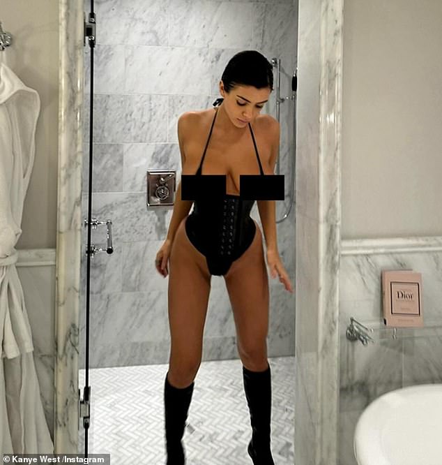 Bianca has become synonymous with wearing eye-catching X-rated outfits — from barely-there bodysuits and sheer tights to micro shorts — since marrying Kanye in December 2022.