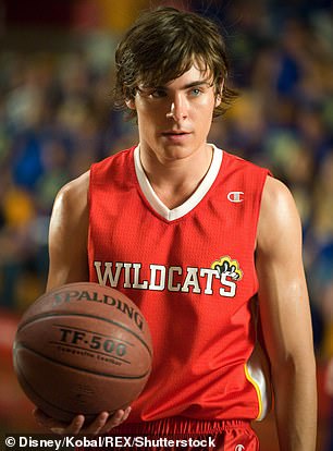 The former Disney star looked much slimmer on the set of High School Musical 3 in 2008