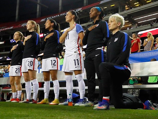 The United States women's national team has made political statements in recent years