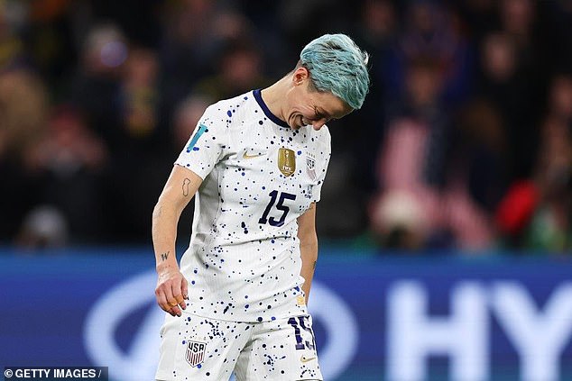 Megan Rapinoe was criticized after she missed a huge penalty and then laughed at the World Cup