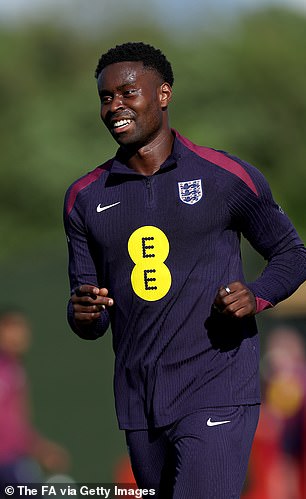 The Oura Ring has become an addition to England's arsenal at the European Championships.  Several players have also used the ring during training.  In the photo Marc Guehi, dressed in Finnish technology