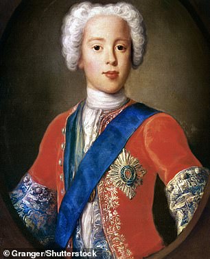 In 1728, seven-year-old Bonnie Prince Charlie – who famously tried and failed to seize the throne as an adult – called his father 