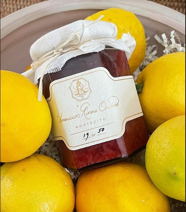 According to sources close to the Duchess, the jam will be made from fruit grown in the gardens of the house in Montecito, California.