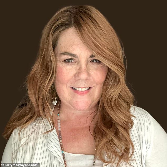 Dr.  Kerry McAvoy (pictured) has been a psychologist for over twenty years and uses her own experience as a married woman to a narcissist to help victims of abuse 'regain their confidence, clarity and control over their lives'