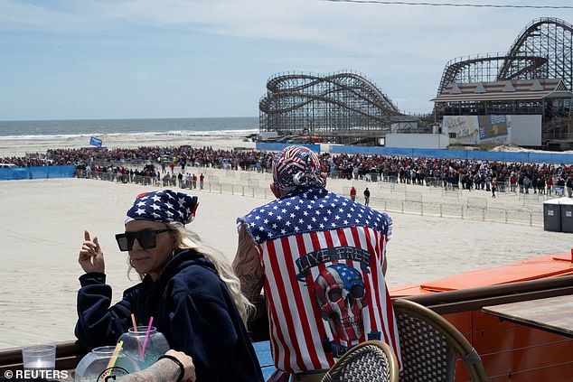 The Trump campaign is considering holding a rally in Virginia Beach.  Trump held a successful oceanfront rally last month — also in a blue-leaning state — in Wildwood, New Jersey