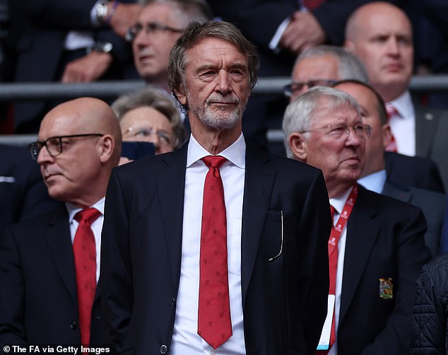 Co-owner Sir Jim Ratcliffe is said to be dissatisfied with Ten Hag's decision to lift the lid