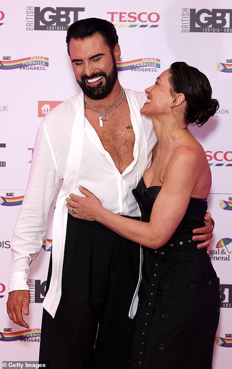 He received the award from his co-star and longtime friend Emma Willis