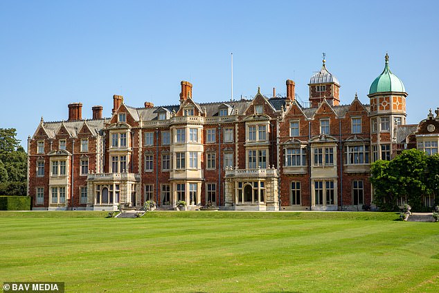 Visitors to the Sandringham Estate (pictured) can take part in a 'midsummer sound bath' in which they will experience 'a range of instruments including drums, crystal bowls, chimes, gongs, tuning forks, Himalayan singing bowls, shakes, rattles, and much more'