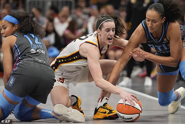 Clark and the Fever can now make it five straight wins against the Chicago Sky on Sunday