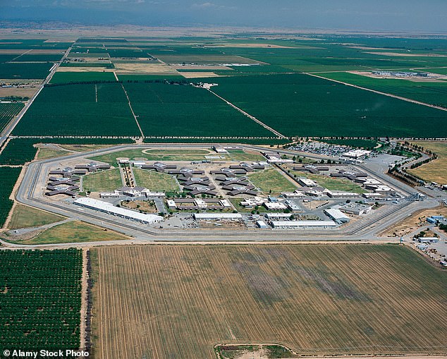 Records show Grossman was transferred to the Central California Women's Facility (pictured) on Wednesday to begin her 15 years to life sentence