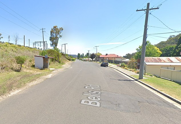 Raptor Squad officers searched a house on Bells Road (pictured) in Oakley Park, NSW